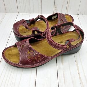 naot walking sandals